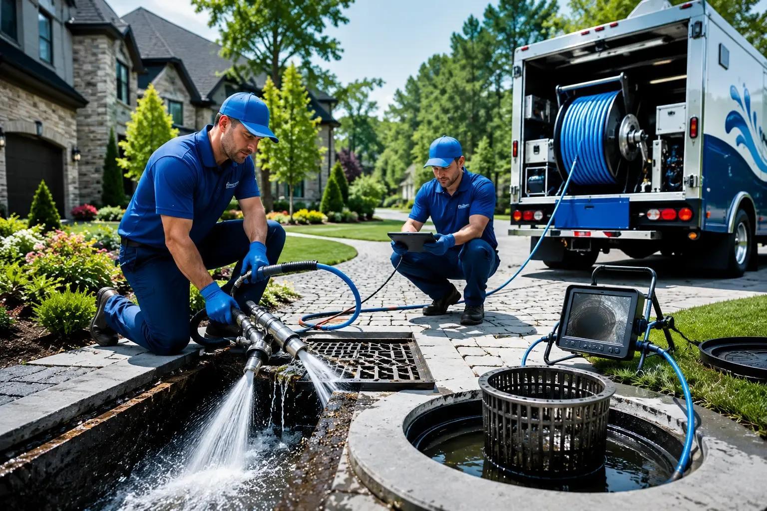 Local outdoor drain cleaning professionals in Franklin, VA